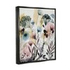 Stupell Industries Wild Florals Opaque Layers Soft Watercolor Pink Blue - 3 of 4