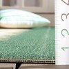 Courtyard Standalone Power Loomed Indoor/Outdoor Area Rug - Dark Green/Beige - 6'7"x9'6" - Safavieh. - 3 of 4