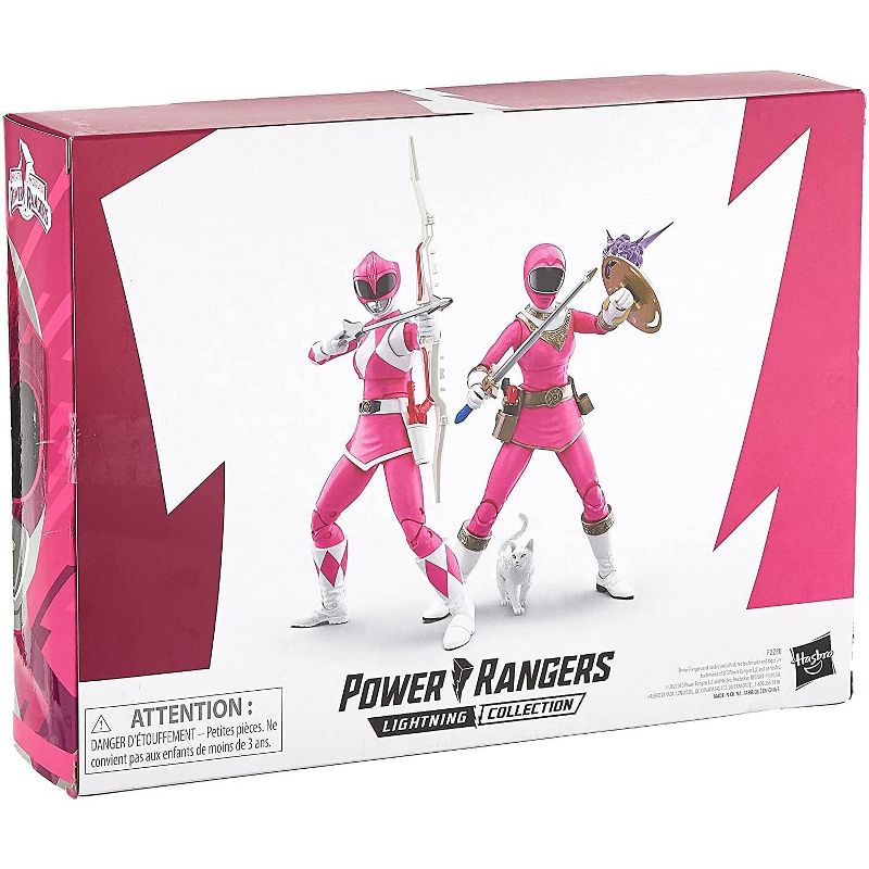 Hasbro Power Rangers Lightning Collection 6 Inch Zero & Mighty Morphin Pink Ranger, 3 of 5