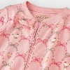 Baby Girls' Peanuts Little Snoopy Christmas Sleep N' Play - Pink - 3 of 3