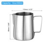 Unique Bargains Stainless Steel Powder Shaker Milk Frothing Pitcher Latte Art Pen Set - 2 of 4