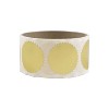 JAM Paper Circle Round Label Wafer Seals w/Serrated Edges 0.75" Diameter Gold 2263765 - 2 of 3