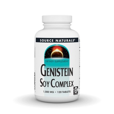 Genistein 1000mg Soy Isoflavone Extract by Source Naturals, Inc.  -  120 Tablet