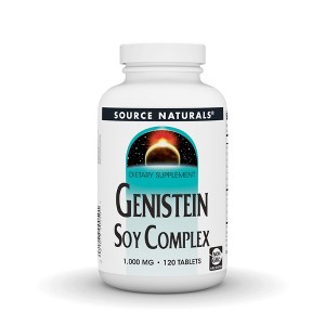 Genistein 1000mg Soy Isoflavone Extract by Source Naturals, Inc.  -  120 Tablet - 1 of 3