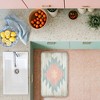 Stupell Industries Pink Navajo Pattern Printed Anti-Fatigue Floor Mat, design by Susan Winget, 30"x18" - 2 of 4