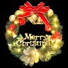 vidaXL Christmas Wreath with 15 LEDs Green 11.8" - 2 of 4