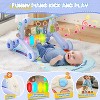 Skirfy 5-in-1 Baby Gym Play Mat and Learning Walker, Portable Activity Center with Light-Up Piano Panel for Toddlers Ages 0-3 - 4 of 4
