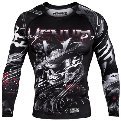 Venum Samurai Skull Long Sleeve Mma Rashguard : Target