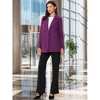 Allegra K Women's Long Sleeves Double Breasted Button Winter Outerwear Pea Coat - 3 of 4
