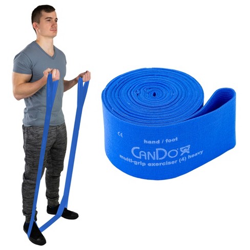 CanDo MGE Multi-Grip Resistance Exerciser for Upper, Lower, Total-Body  Workouts, Conditioning, Stretching and Strength Training Heavy