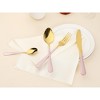 REGALWOVEN Stainless Steel Silverware with Knife Flatware Set Cutlery Set 4 Pieces - 4 of 4
