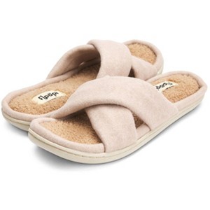 Floopi Women's Katherine Criss Cross Slipper - 1 of 4