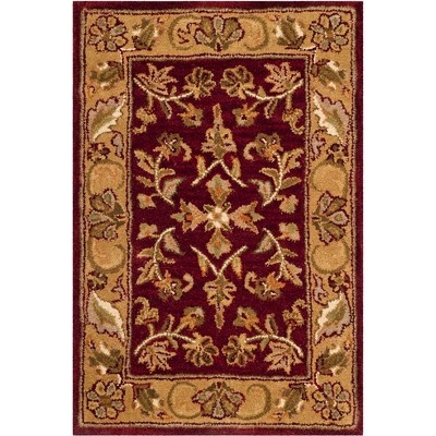 Heritage Hg970 Hand Tufted Accent Rug - Red/beige - 2'x3' - Safavieh ...