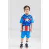 Marvel Avengers Spider-Man Venom Thor Captain America Athletic T-Shirt MeshShorts Outfit Set Toddler - 2 of 4
