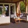Syemin Carpet Tiles Plastic Interlocking Deck Tiles, Pack of 44, Patio Flooring Outdoor Waterproof for Garden Poolside Front, Gray, 12"*12"*1" - 4 of 4