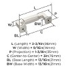 Amerock Stature Cabinet or Drawer Pull - 2 of 3