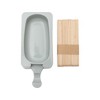 Unique Bargains Popsicles Mould Oval Shape Comes with 20 Stick Hand Washable 2.17"x5.71" 1 Pc - 3 of 4