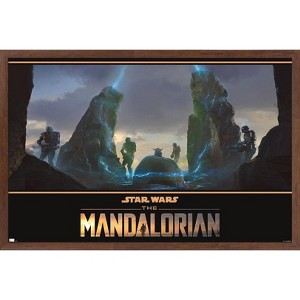 Trends International Star Wars: The Mandalorian Season 2 - Seeing Stone Framed Wall Poster Prints - 1 of 4