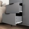 Okak Fluted Storage Cabinet Dresser with LED,Wood Clothes Organizer,Double Chest of 6 Drawers for Bedroom/Hallway/Living Room,Easy Assembly - 4 of 4