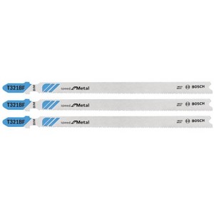 Bosch 5-1/4 in. Bi-Metal T-Shank Wavy set and milled Jig Saw Blade 12 TPI 3 pk - 1 of 1