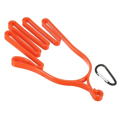 Unique Bargains Plastic Golf Gloves Stretcher with Aluminum Alloy Hanging Hooks
