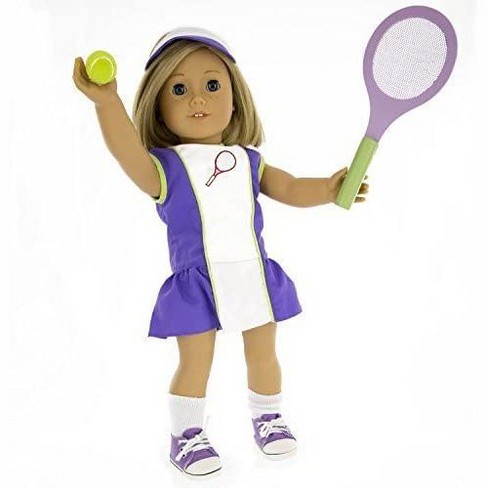 Dress Along Dolly Tennis Sports Outfit For American Girl Doll Target