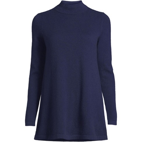 Lands end mock clearance neck