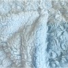 Home Mart Goods Blue Soft Plush Cozy Baby Blanket W/ Head Support - 30"x40" - 4 of 4