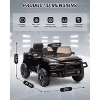 coucheta Kids Ride On Cars, Licensed RAM 12V Electric Ride On Truck Car, Electric Pickup Car for Toddlers, Spring Suspension, LED Lights, Music - 2 of 4