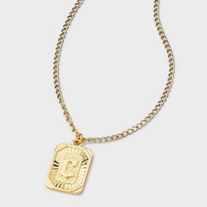 Bijoux Sport by Luv Aj MLB Gold Logo Dog Tag Pendant Necklace - 1 of 4