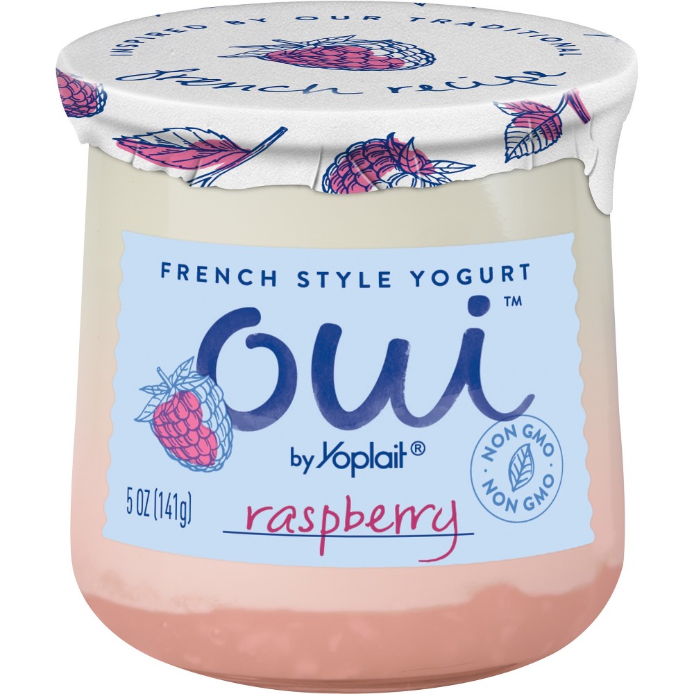 UPC 070470103754 product image for Oui by Yoplait Raspberry Flavored French Style Yogurt - 5oz | upcitemdb.com