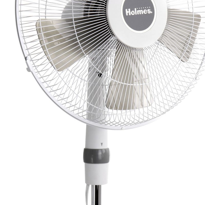 Holmes Oscillating 16 Inch Blade Stand Fan with Metal Grill, 2 of 6