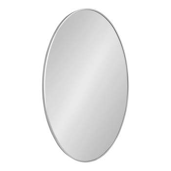 Kate and Laurel Zayda Metal Oval Mirror