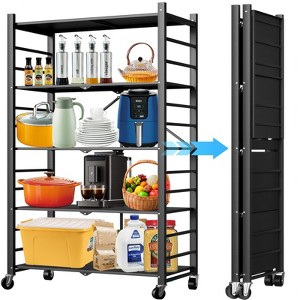 Musment Storage Shelving Unit, Metal Shelf, FoStorage Shelving Unit, Metal Shelf - 1 of 4