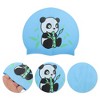 Unique Bargains Kid's Silicone Animal Swim Cap 1 Pc - 3 of 4
