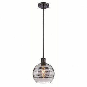 Rochester - 1 Light Stem Hung Mini Pendant In Industrial Style-9.88 Inches Tall and 8 Inches Wide - 1 of 1