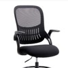 SEVOBAL Task and Office Chairs Moveable Foot Ring, Tall Chair for Standing Desks, 360 Degree Swivel and Height Adjustable, Black, 25.2"*24"*48.4" - 4 of 4
