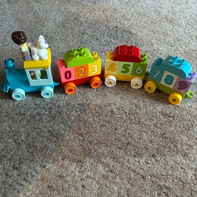 LEGO Duplo My First Il Treno dei Numeri, Giochi Educativi Didattici, Grandi  Mattoncini Numerati, Giocattolo per Bambino e Bambina di 1.5+ Anni, 10847 –  Giochi e Prodotti per l'Età Evolutiva