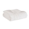 Sapphtopaz Oversized Quilted Throw Blanket with Scalloped Edges, 60x72" Microfiber & Cotton Filled Decorative Throw Blanket for Couch or Bed - 3 of 4