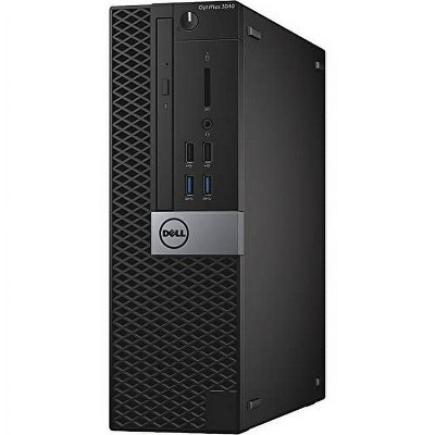 Refurbished: Dell Optiplex 3040-SFF, i3-6100, 3.7GHz, 8GB RAM, 256GB SSD, Windows 11 Pro - Manufacturer Refurbished