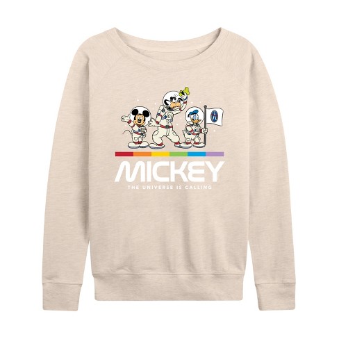 Our universe mickey mouse crew neck online sweat shirt