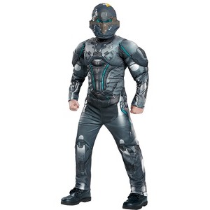 Boys' HALO 5 Spartan Locke Muscle Costume - 1 of 2