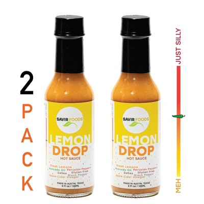 Savir Foods Lemon Drop Hot Sauce 2 Pack