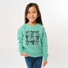 The Juniper Shop Checkered Bows Stacked Youth Sweatshirt - 2 of 4