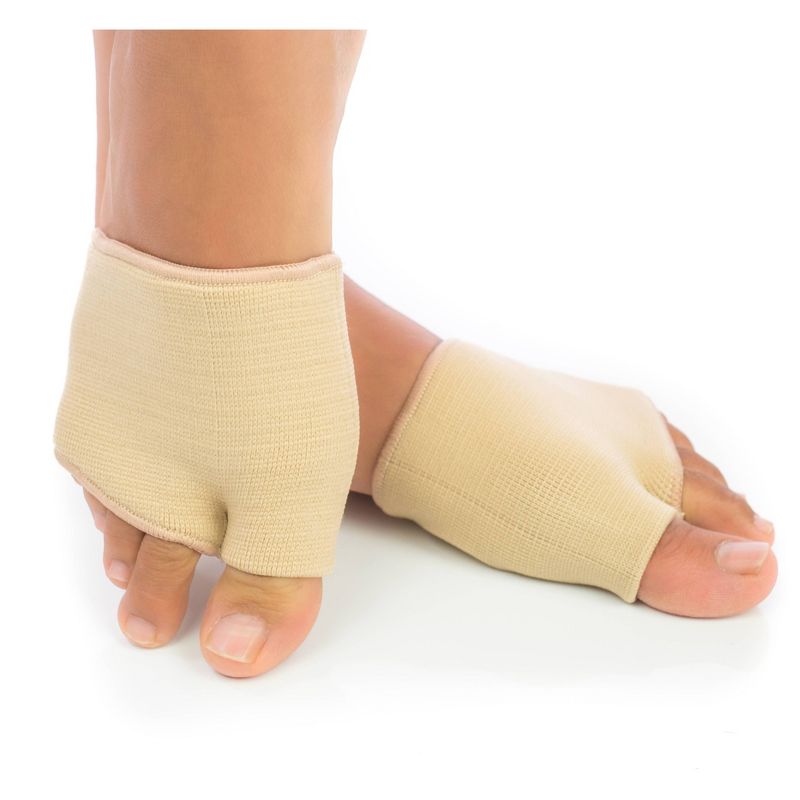 ZenToes Metatarsal Gel Pads for Ball of Foot Pain - Beige - M - 1 Pair, 5 of 17