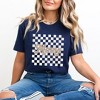 Simply Sage Market Women's Retro Checkered Mama Short Sleeve Graphic Tee - 2 of 3