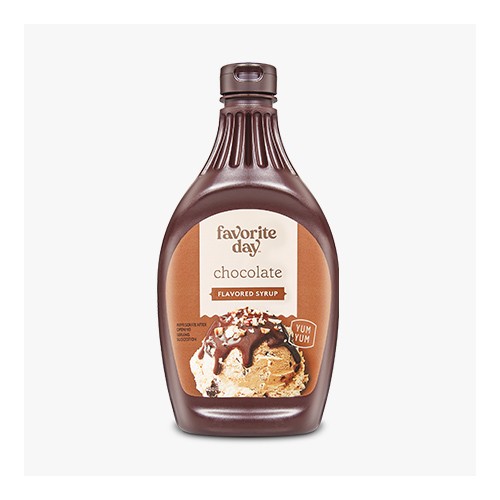 Chocolate Flavored Syrup - 24oz - Favorite Day™, Sea Salt Chocolate Fudge Dessert Topping - 10oz - Favorite Day™