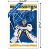 Trends International NHL St. Louis Blues - Jordan Binnington 19 Framed Wall Poster Prints - 3 of 4