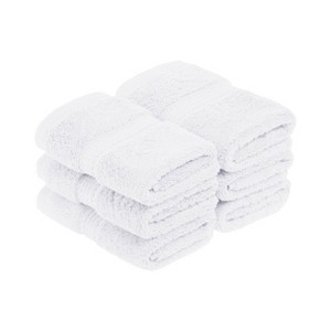 Luxury Cotton Heavyweight Ultra-Plush 6 Piece Towel Set by Blue Nile Mills - 1 of 4