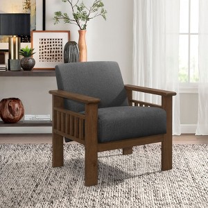 CAVINAS Accent Chair with Padded Seat and Back Living Room Chair Comfy Chair Armchair for Reading Room - 1 of 4